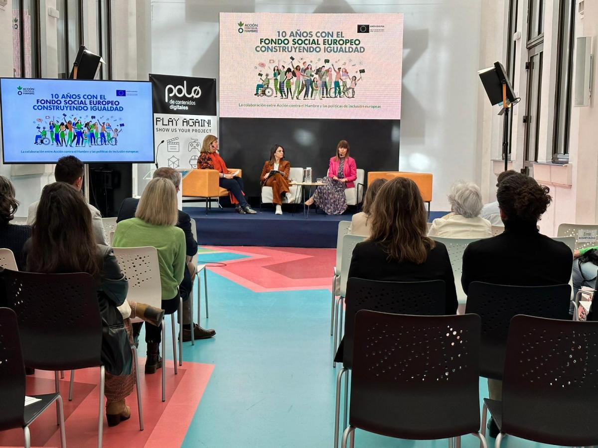 Acción contra el Hambre logra el 42% de inserción laboral en Málaga desde 2016