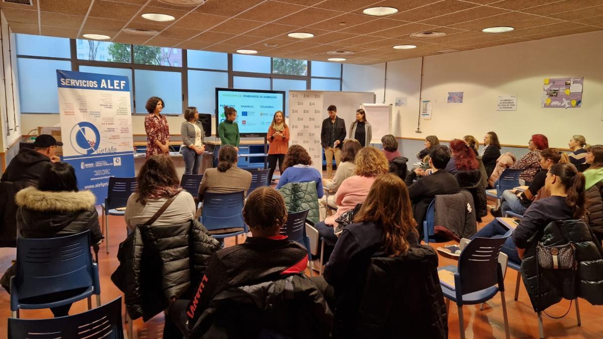 La intervención individualizada, novedad en el programa Vives Emplea de Getafe y Ciempozuelos