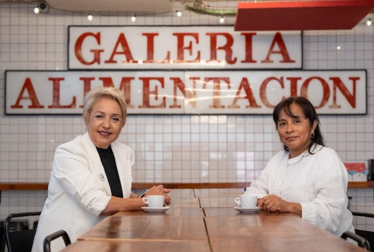 Susi Díaz y Eloísa Vereau en Restaurantes contra el Hambre