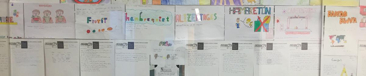 PALABRAS Y PINTURAS CONTRA EL HAMBRE