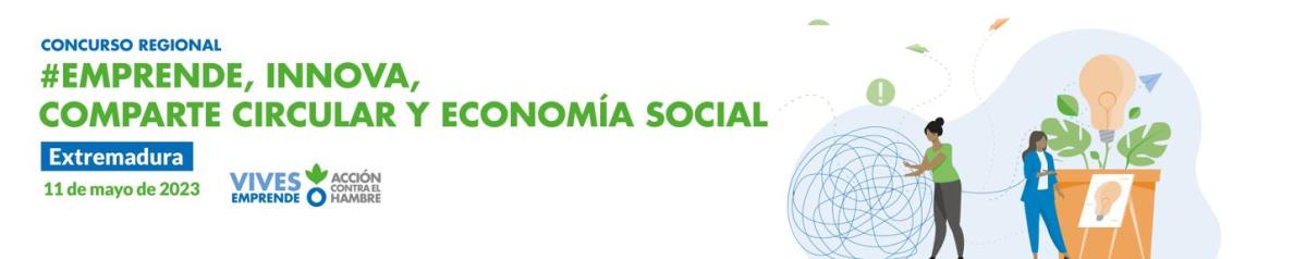 EMPRENDE INNOVA COMPARTE CIRCULAR Y ECONOMÍA SOCIAL, EXTREMADURA 2023