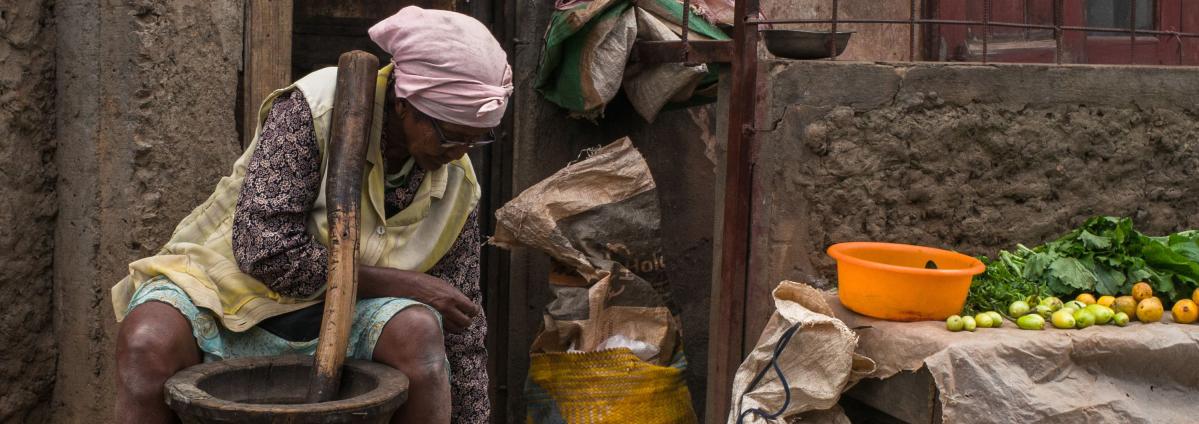 La pobreza como fuente de malnutrición en Antananarivo