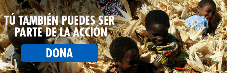 Tú también puedes ser parte de la acción. Dona.