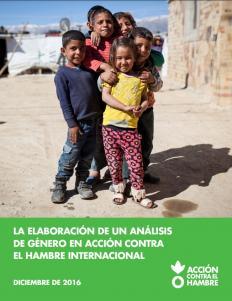 la elaboracion de un analisis de genero en accion contra el hambre internacional